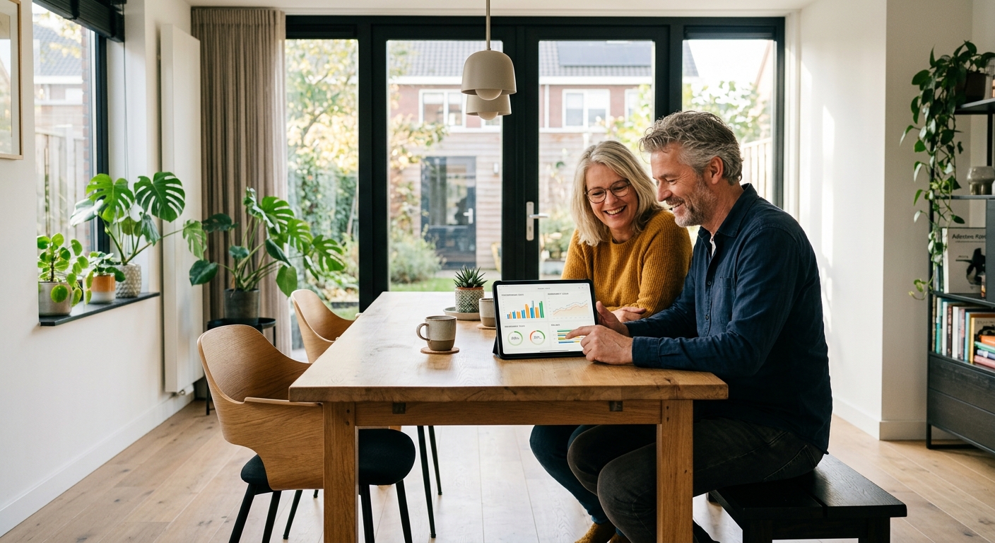 Klaar met papieren bonnen